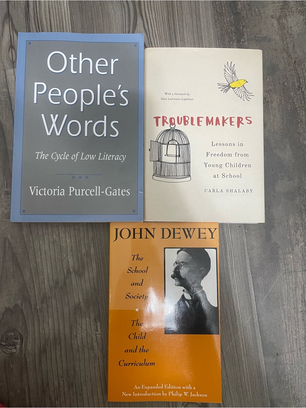 Set of Three Education Books